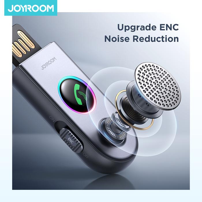 Joyroom Receiver Mobil Wireless Bluetooth 5.3 ENC JR-CB6