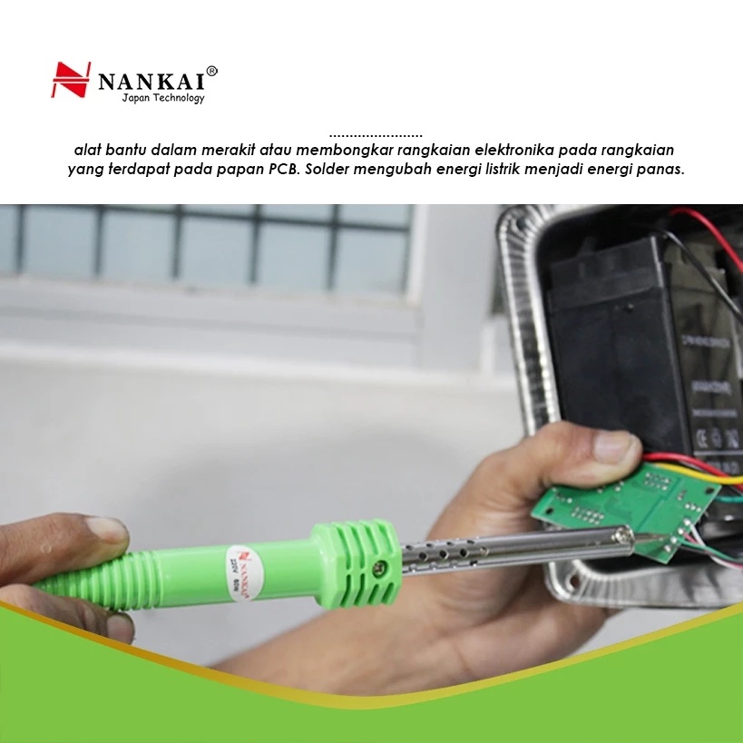 Rohartindo Nusantara Luas Nankai Solder Listrik 60 Watt