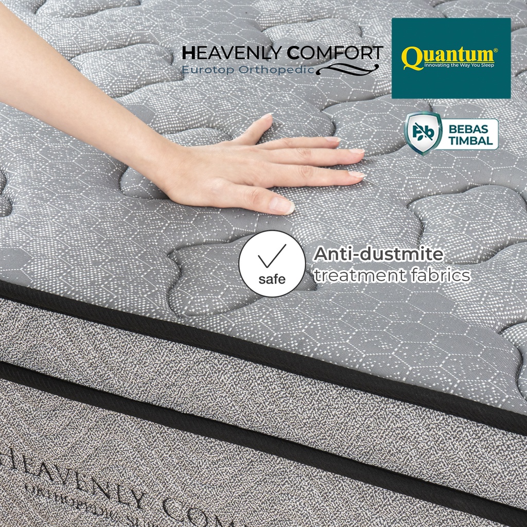 Quantum Tosan Internasional Quantum® Heavenly Comfort Eurotop Orthopedic