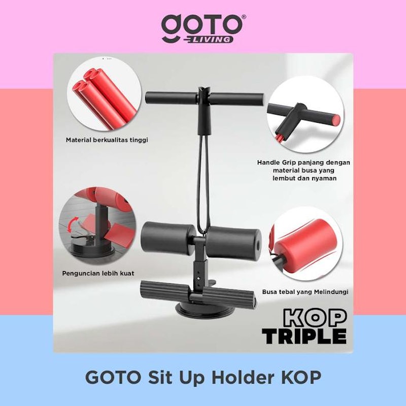 GOTO Sit Up Holder Kop Triple 2