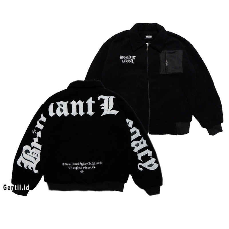Jaket Sherpa Hitam Brilliant Legacy 5