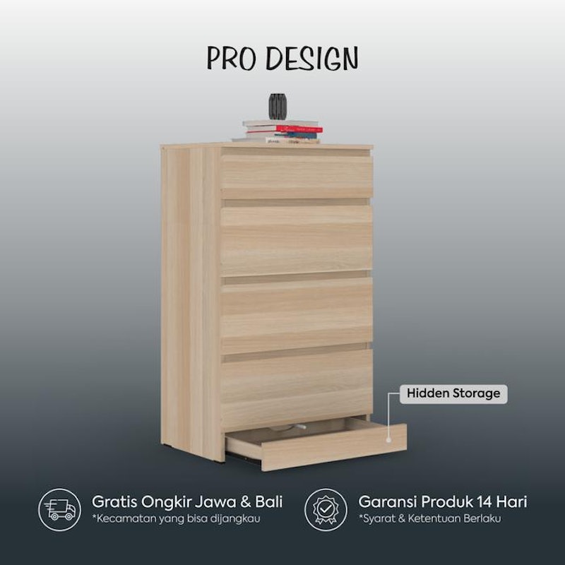 Pro Design Eleven CD 4 Lemari Laci 2