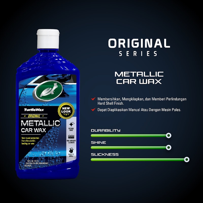 Turtle Wax Metallic Car Wax Liquid 4