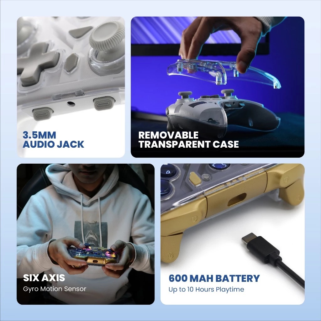 Rexus Indonesia Rexus Gladius Multiplatform Gamepad GX500