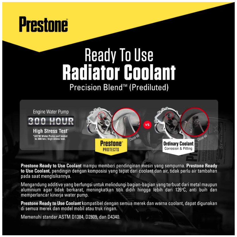 Prestone Products Prestone Ready-To-Use Radiator Coolant