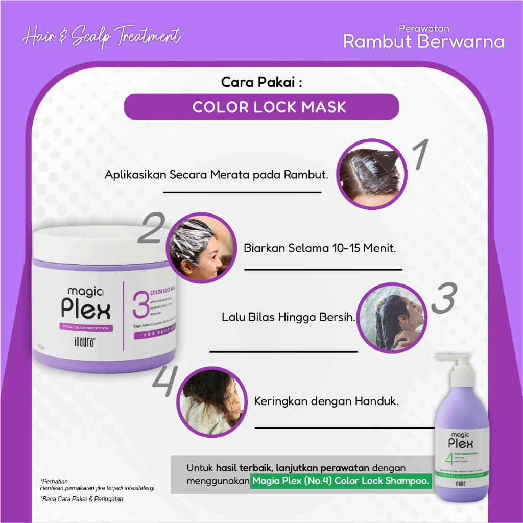 Cikos Indonesia Magia Plex No.3 Color Lock Mask