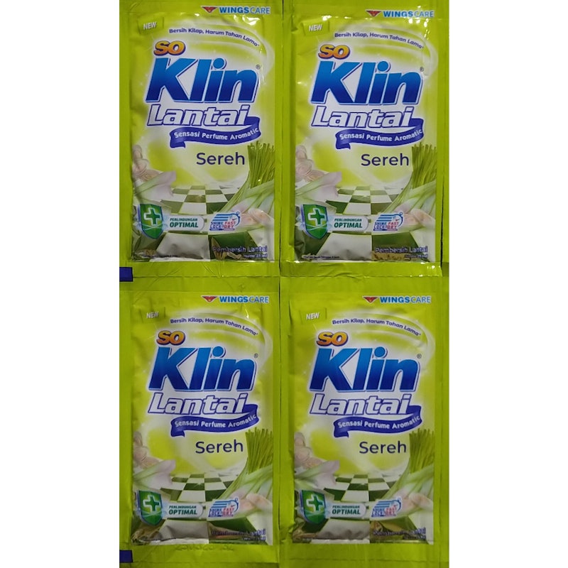 SoKlin Pembersih Lantai Sachet 4