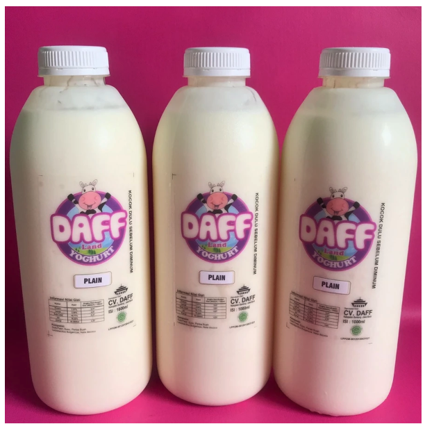Daff Yoghurt Plain 2