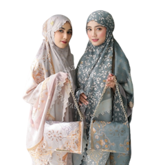Mukena Dewasa Daily 2in1 Syahnaz Hawa Series
