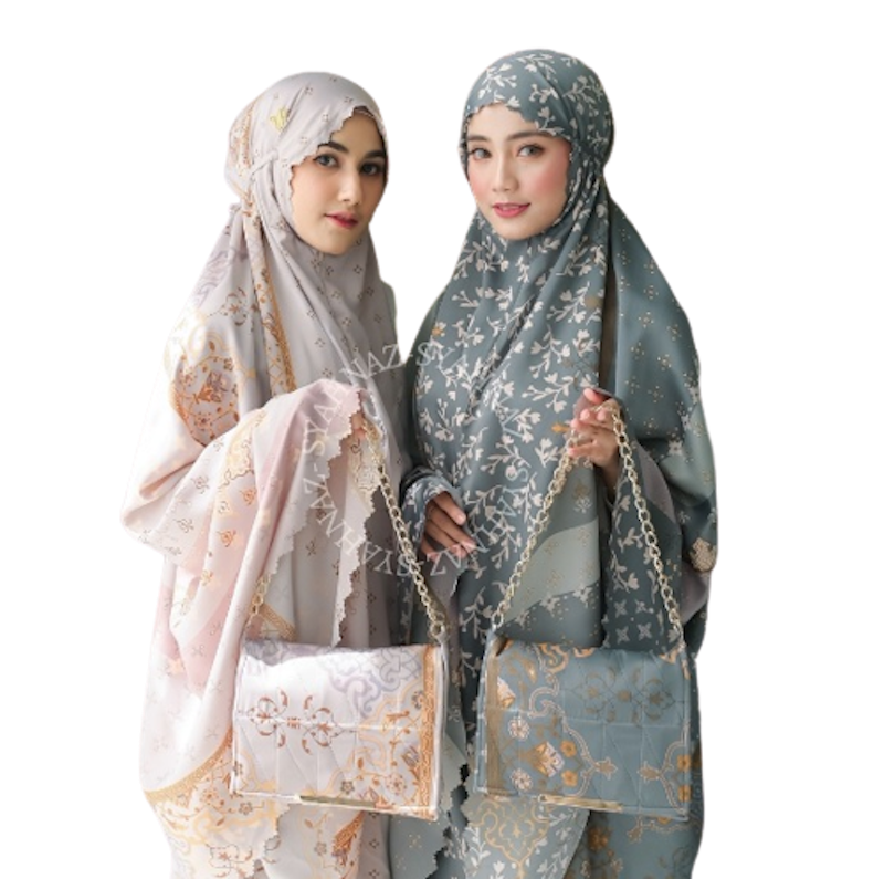Mukena Dewasa Daily 2in1 Syahnaz Hawa Series 1