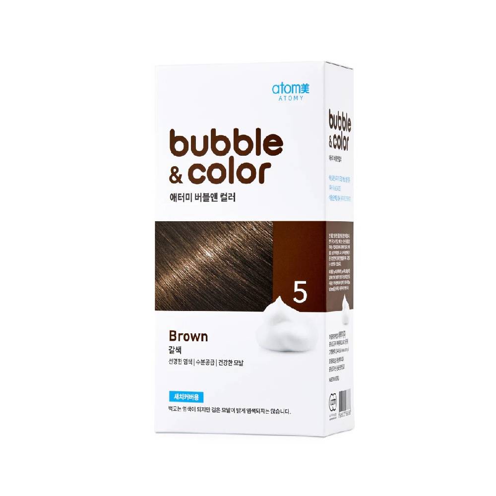 Atomy Bubble Hair Color Cream 6 Dark Brown