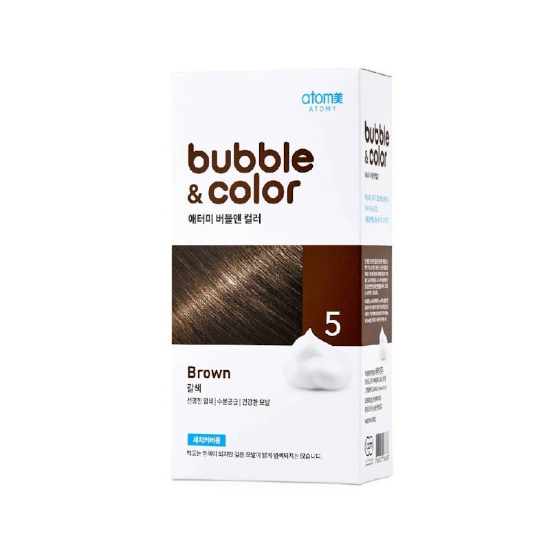 Atomy Bubble Hair Color Cream 6 Dark Brown 1