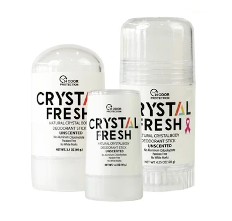 Crystal Fresh Natural Crystal Body Deodorant Stick Aloe Vera & Peppermint 2