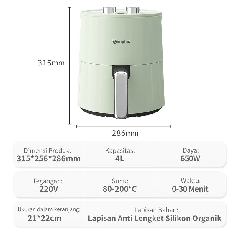 Simplus Air Fryer 4