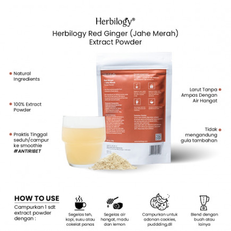 Red Ginger (Jahe Merah) Extract Powder 2