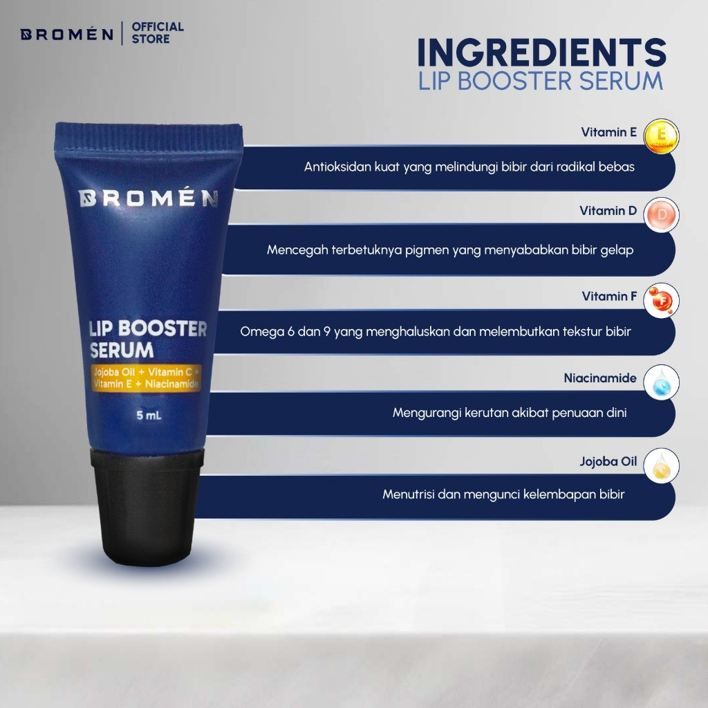 Solomon Indo Global BROMEN Lip Booster Serum 