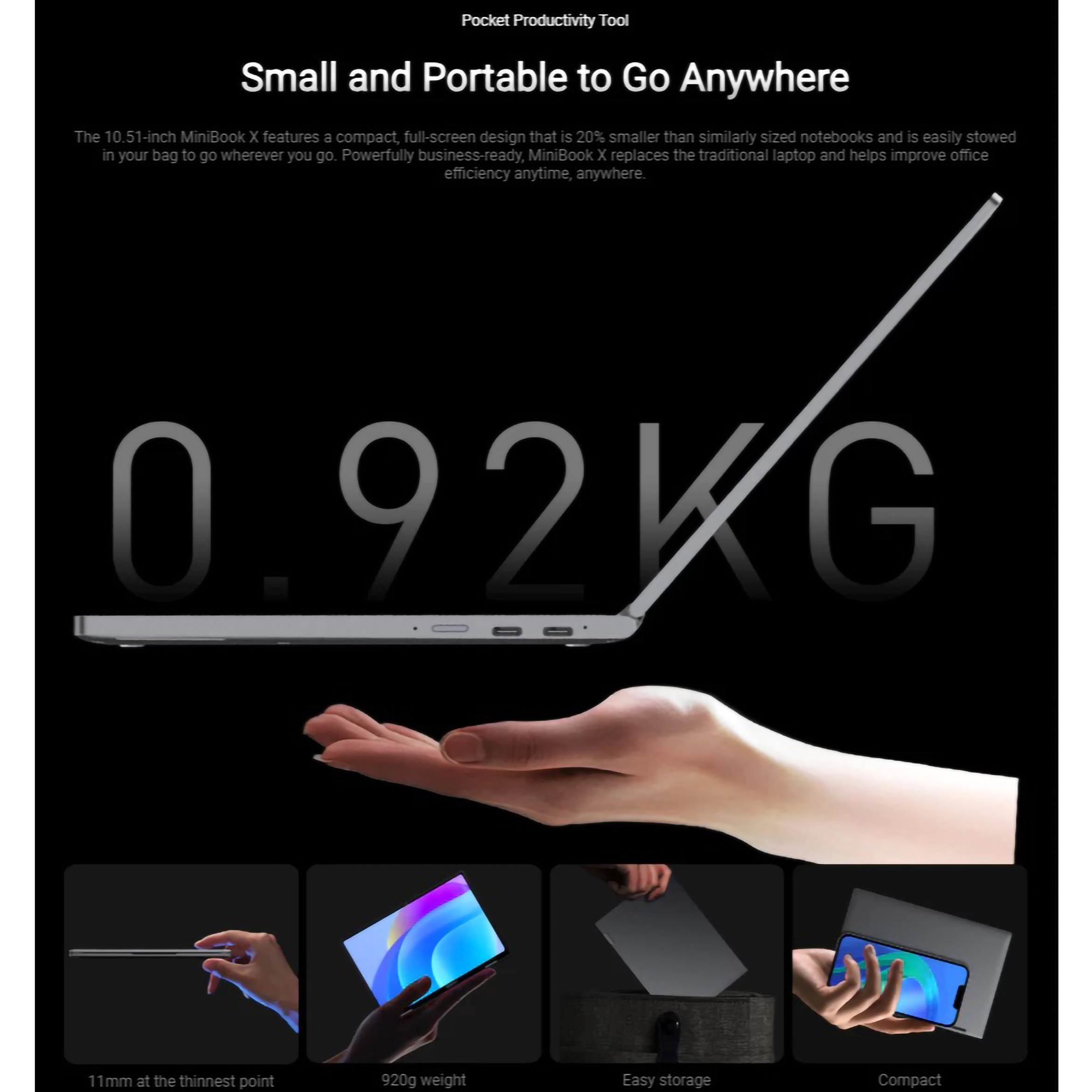 CHUWI Innovation Technology CHUWI MiniBook X 2025 10.5"