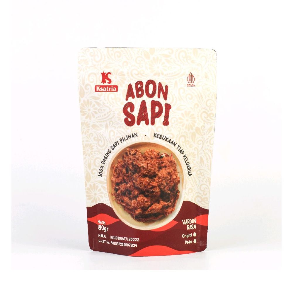 Ksatria Solo Abon Sapi Pedas