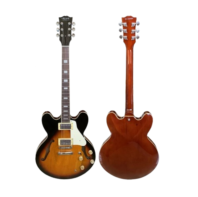 Kowe Gitar Elektrik Hollow Vintage 1