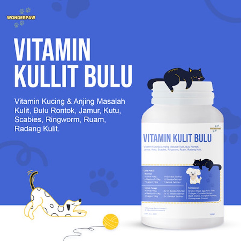 Wonderpaw Vitamin Kulit Bulu 3