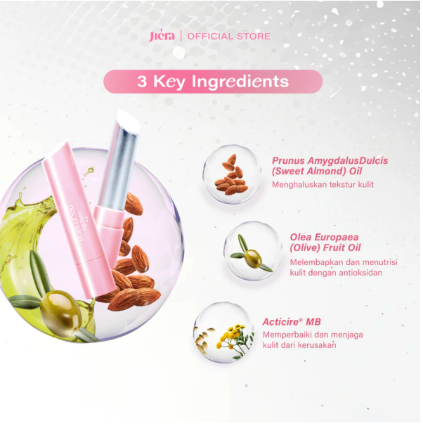 Una Brands Indonesia Dua JIERA Hues of You Color Changing Lip Balm