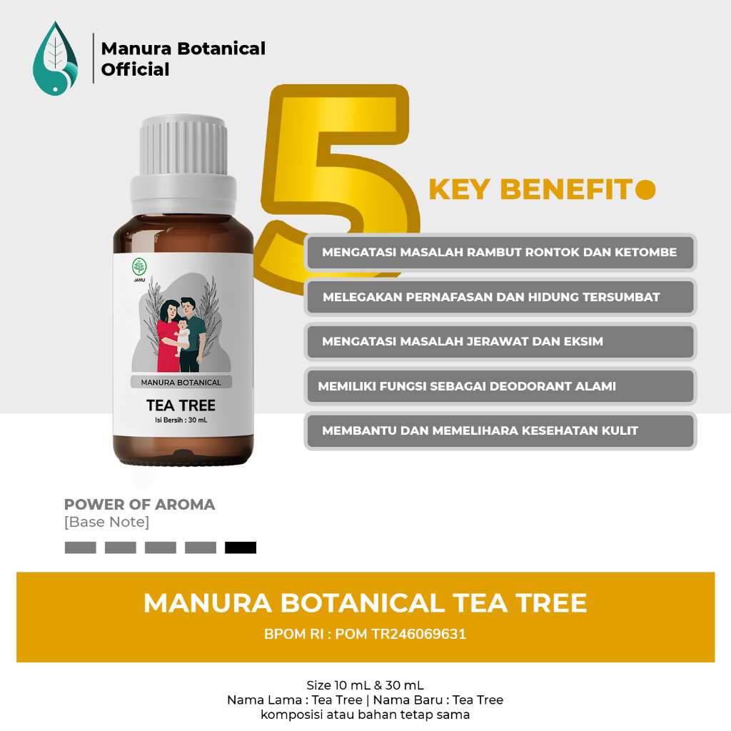Manura Botanical Tea Tree Oil 