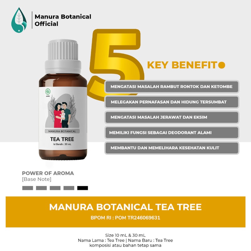 Manura Botanical Tea Tree Oil 3