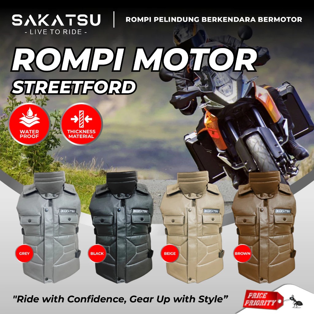 Sakatsu Streetford Rompi Motor 4