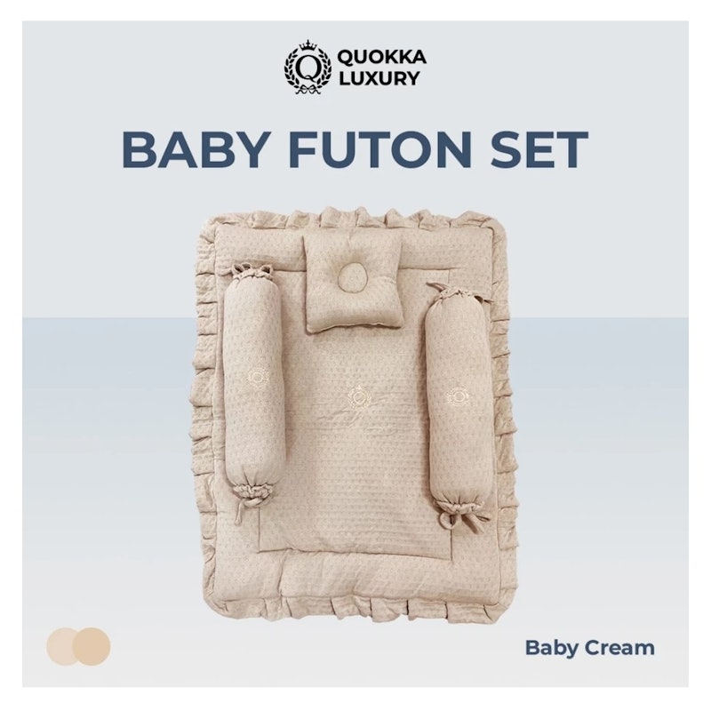 Quokka Luxury Baby Futon Set Hypoallergenic Soft 5