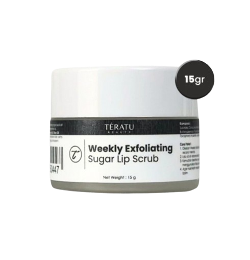 Tératu Beauty ｜ Weekly Exfoliating Sugar Lip Scrub