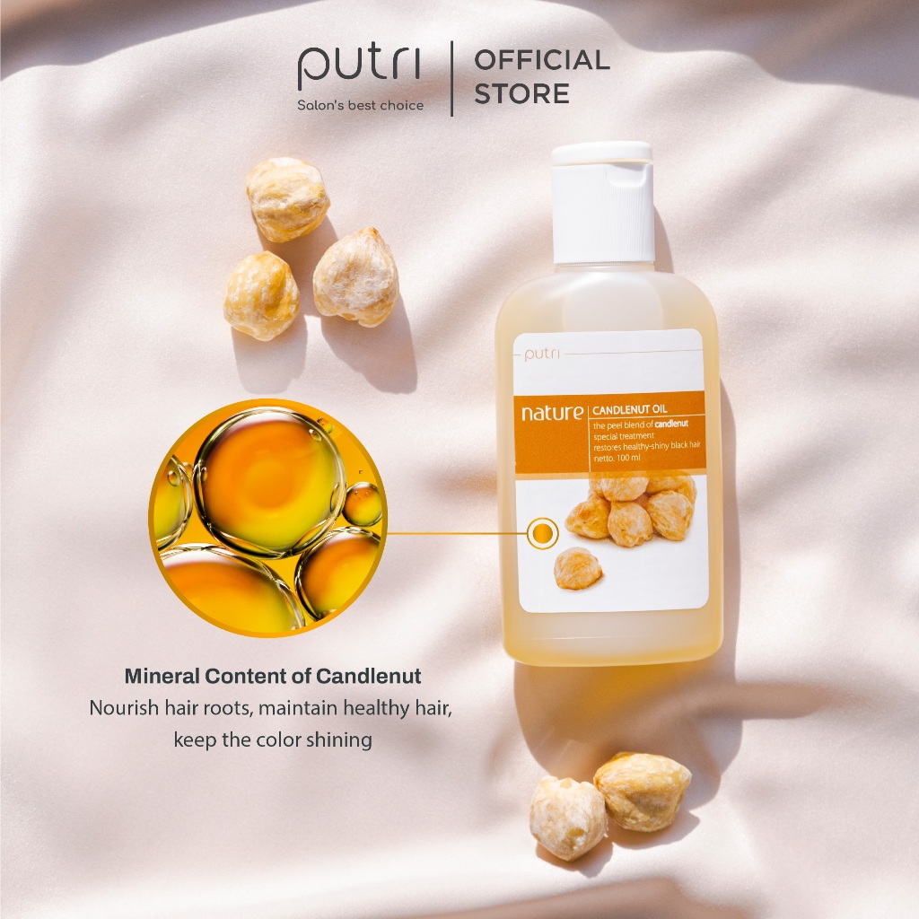 Paragon Technology and Innovation Putri Bundle Set Hair Tonic Ginseng & Candlenut Oil