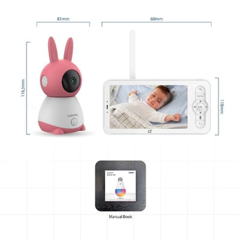 DEON Smart Baby DO Cam + 5" LCD Monitor 3