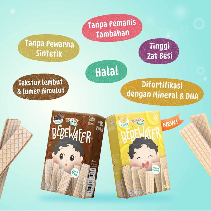 Yummy Bites Bebewafer Banana 3