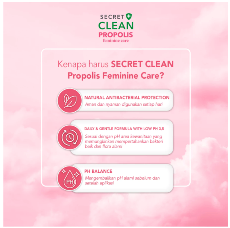 Secret Clean Propolis Feminine Wash 5