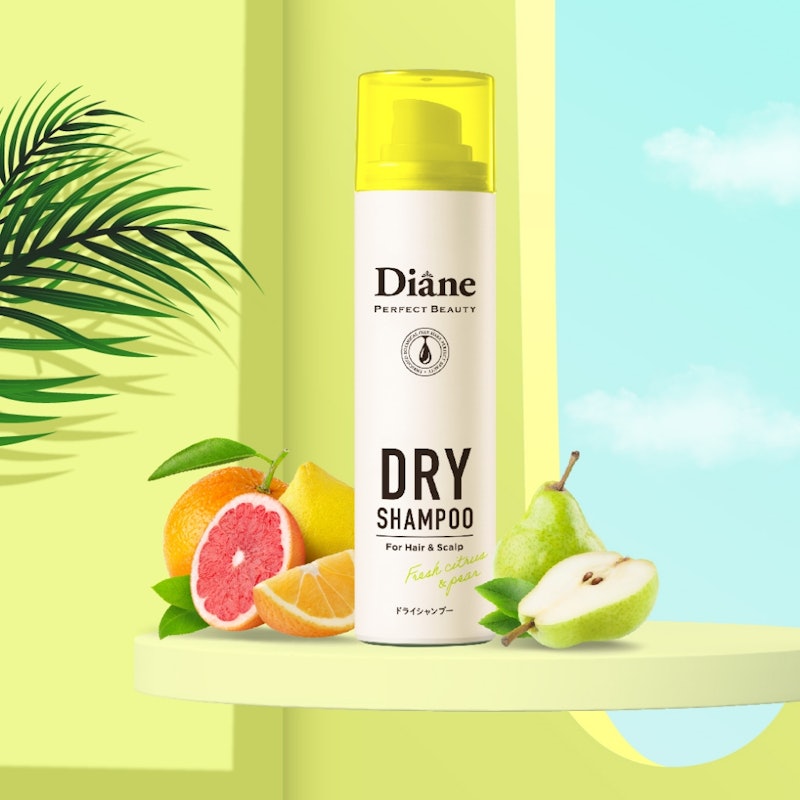 Diane Perfect Beauty Dry Shampoo For Hair & Scalp Fresh Citrus & Pear 3