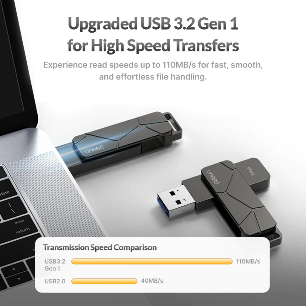UNEED Flashdisk 128 GB 2