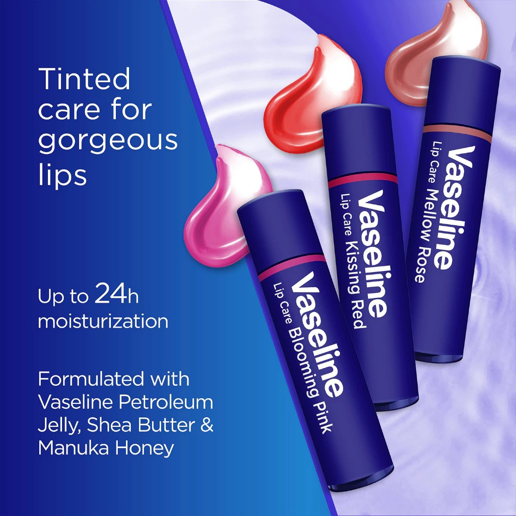 Unilever Vaseline® Lip Care Colour+Care Mellow Rose
