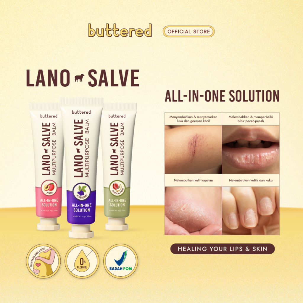 Pillar Brite Care Buttered Lanosalve Multipurpose Balm