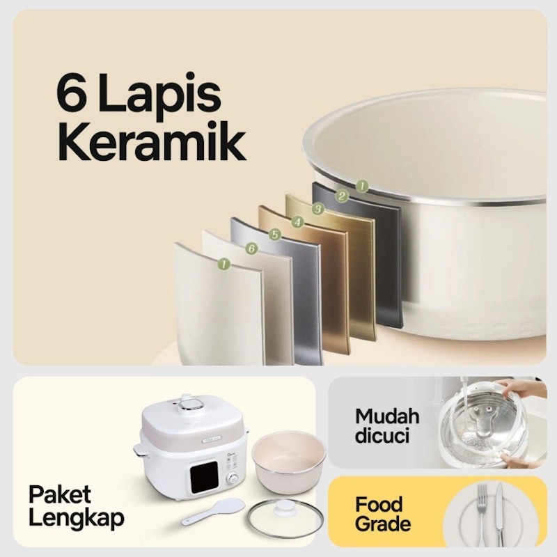 Oxone Master Electric Pressure Cooker OX281