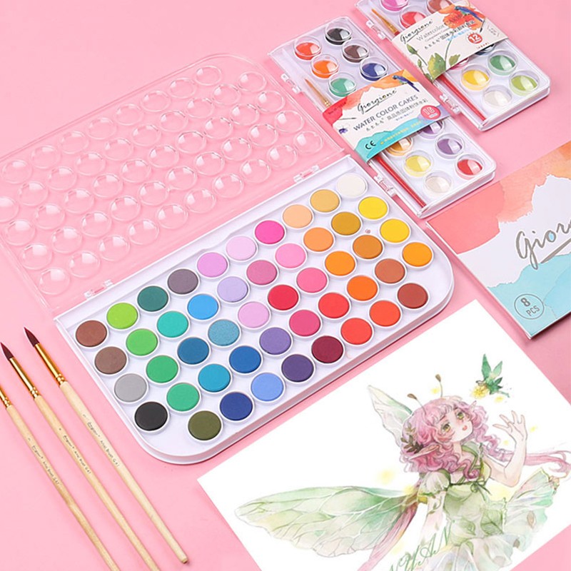 Giorgione Solid Watercolor Cakes Paint 48 Warna 5