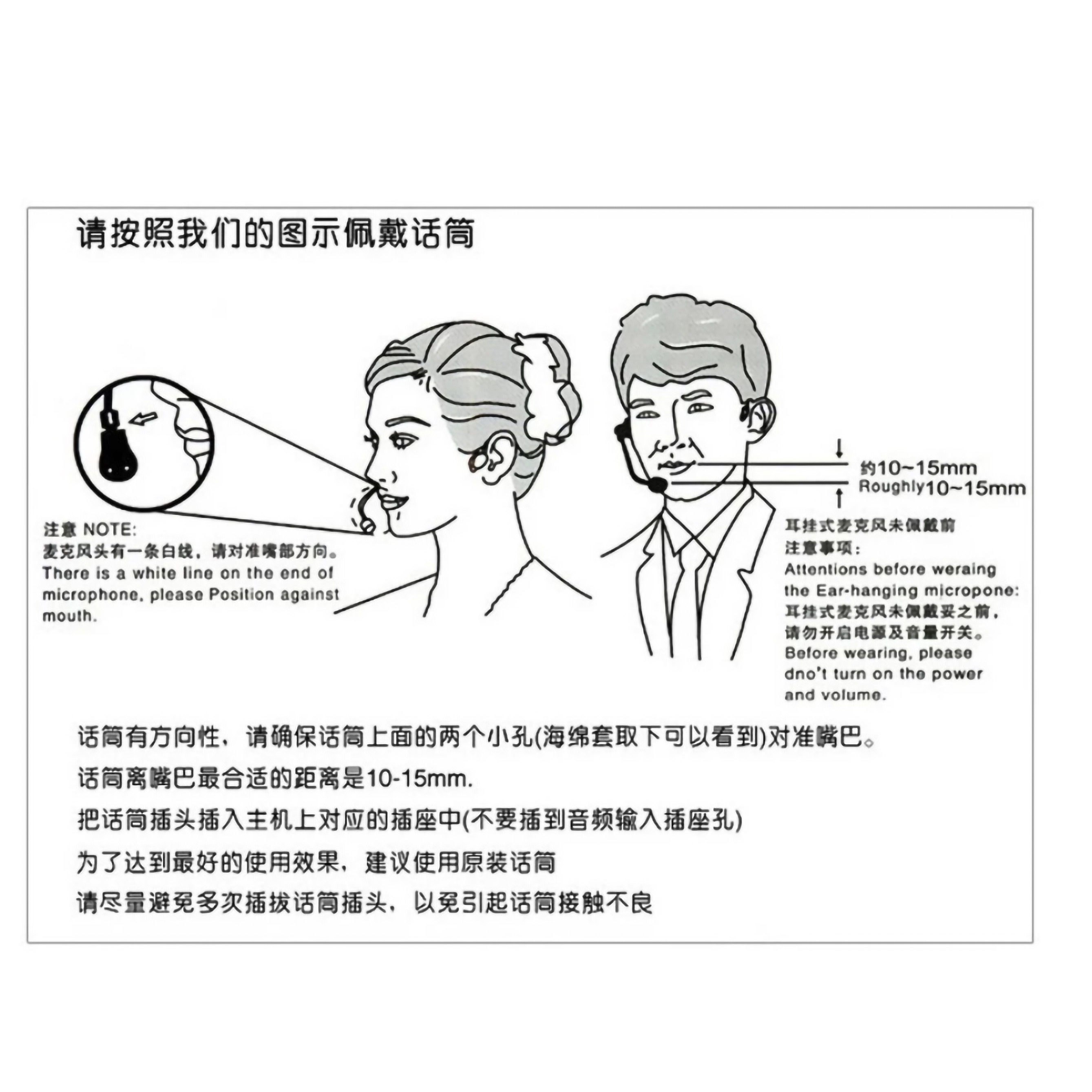  MPOW Microphone Style Call Center M5