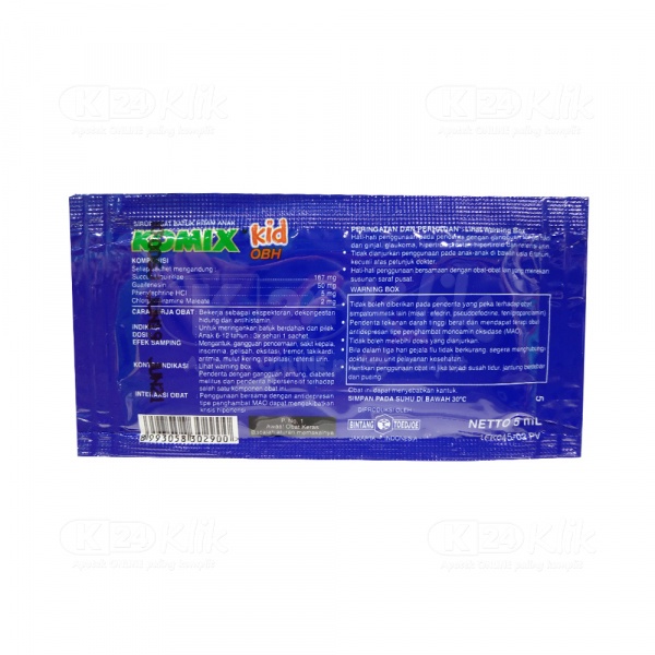 Kalbe Komix Kid OBH Rasa Madu