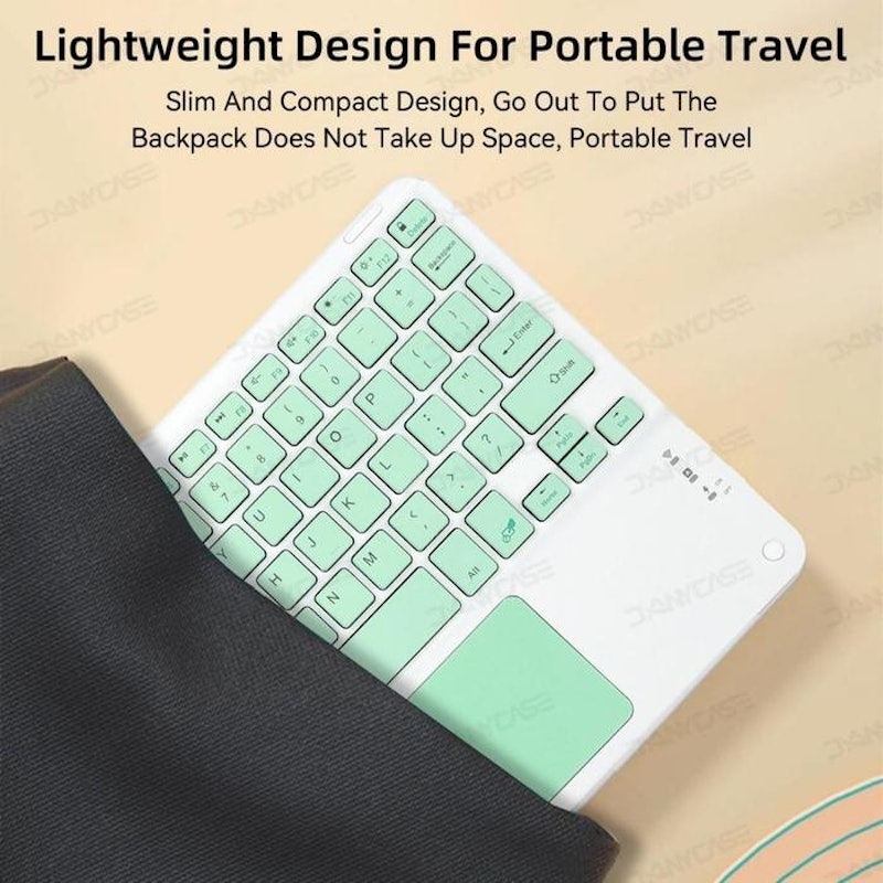 DANYCASE Universal Wireless Rechargeable Touch Keyboard 2