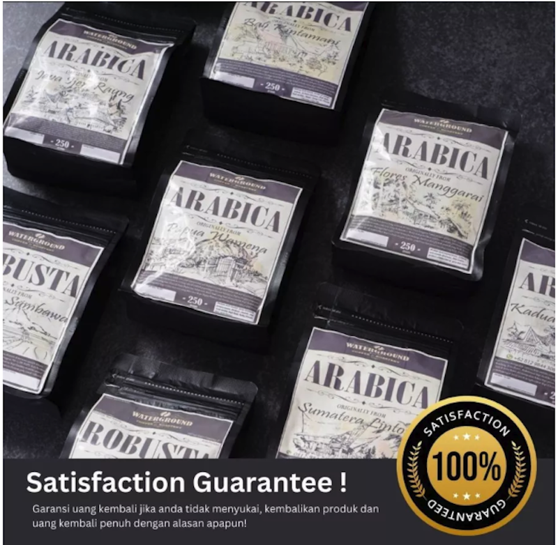 Waterground Coffee Robusta Bali Kintamani 4