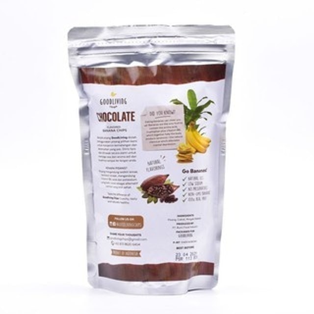Goodliving Banana Chips Chocolate