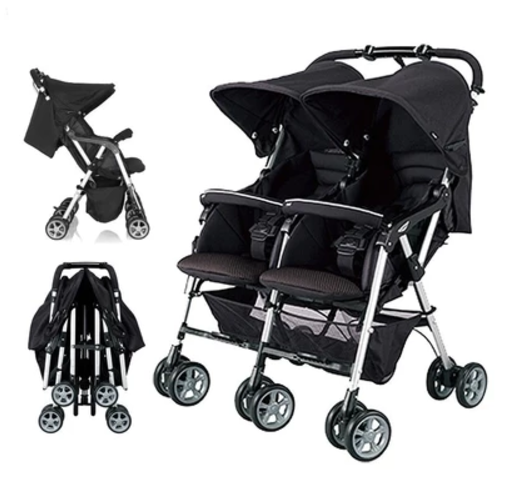 Combi Spazio Duo Compact 2 Go Twin Stroller 1