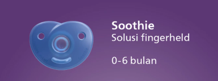 Philips Avent Philips Avent Soother Bayi Ultra Air Glow In The Dark 0-6M SCF376/18