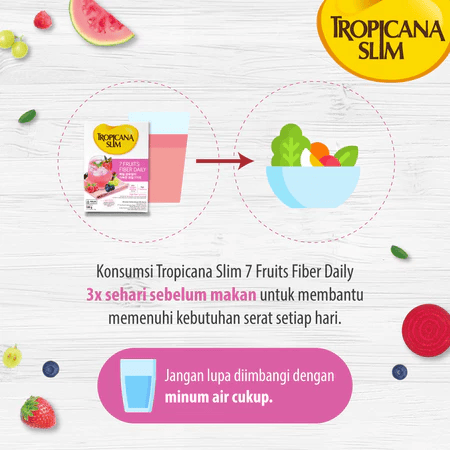 Nutrifood Tropicana Slim 7 Fruits Fiber Daily