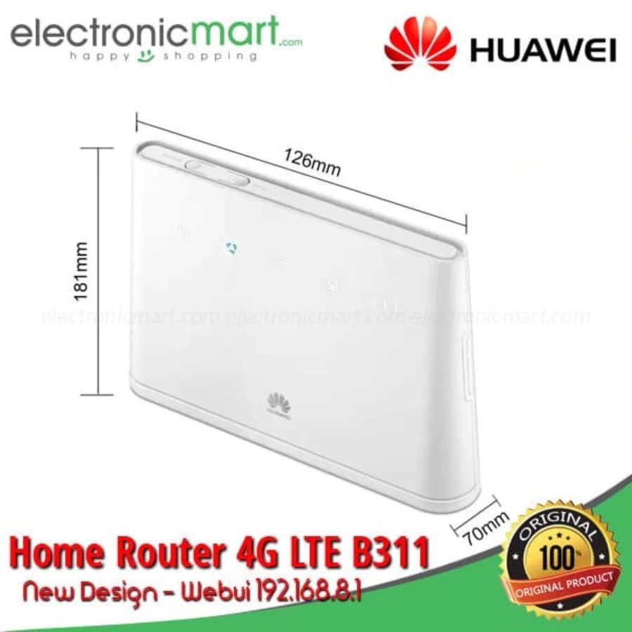 Huawei Technologies Huawei Wifi Modem 4G High Speed Data  B311