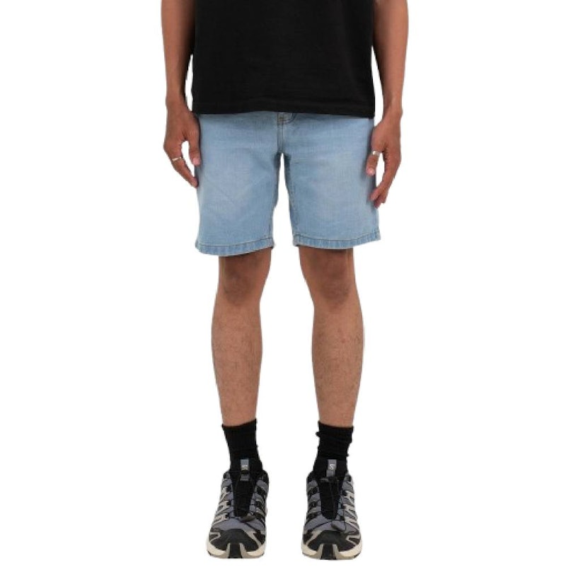 Fairgoods Celana Pendek Denim Ymire Whisker Light Blue 1